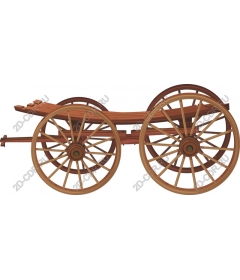 Vintage wooden truck