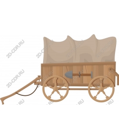 Vintage wooden truck