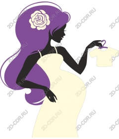  Elegant pregnant woman