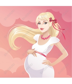  Elegant expectant mother