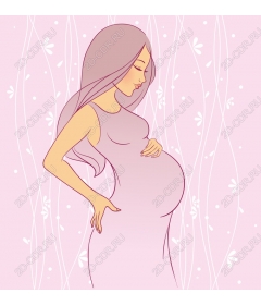 The expectant mother