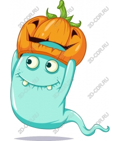  Pumpkin Ghost