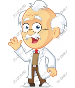  Cartoon Scientist