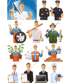 Universal professional character set