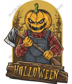  Pumpkin Cleaver Halloween