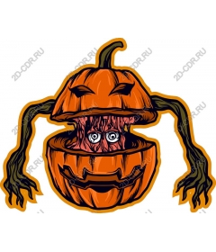 Creepy Pumpkin Monster