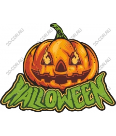 The pumpkin for Halloween - Creepy Jack-lantern