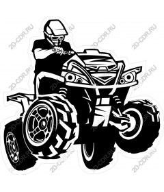 The driver of the ATV
