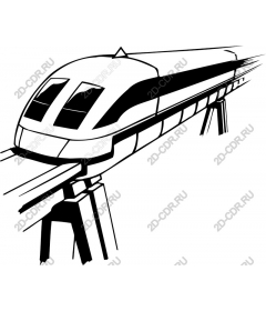  Elegant monorail