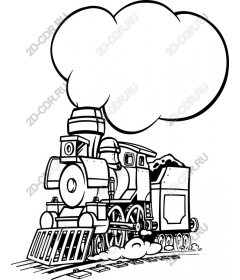  Vintage steam train