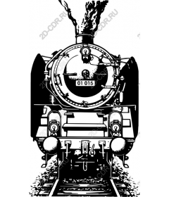  Vintage steam train
