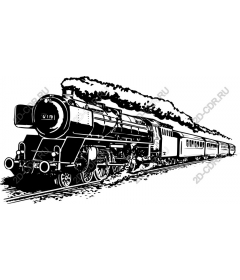  Vintage steam train
