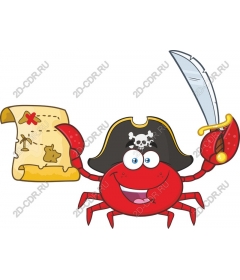  The adventures of a pirate crab