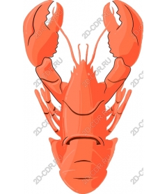 Яркий омар