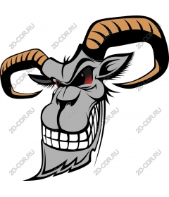 Formidable goat head