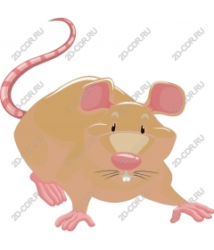  Cute cartoon mouse