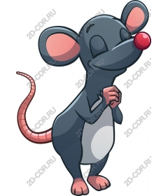  Cute cartoon mouse
