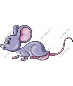  Cute cartoon mouse