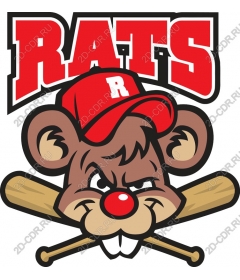  The mascot of the baseball team "Rats"