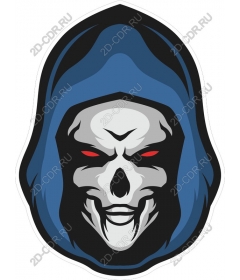  Cloak sinister skull