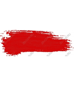  Bright red brush strokes