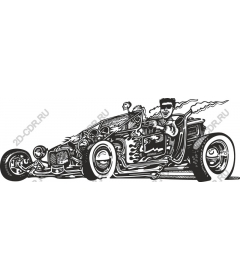 Vintage hot rod
