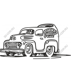  Vintage truck - Wheels and tires Sparky