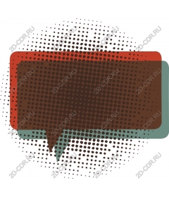  Bright speech bubble