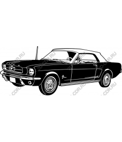  Classic convertible Mustang 1965