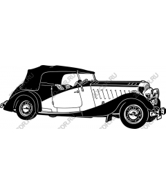 Классический винтажный автомобиль