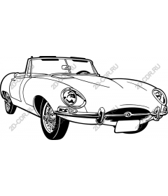  Classic sports car convertible