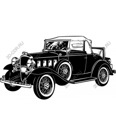  Винтажный классический кабриолет 1930-х годов