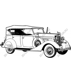  Винтажный классический автомобиль 1930-х годов