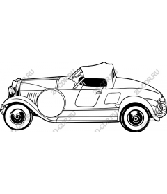  Classic vintage convertible