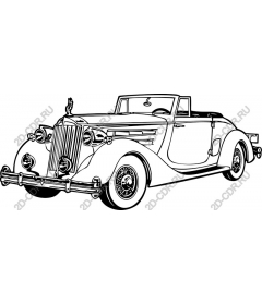  Винтажный кабриолет — классический автомобиль 1930-х годов