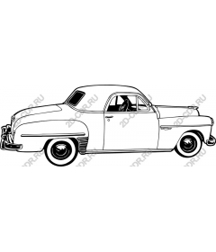  Classic coupe 1950-ies