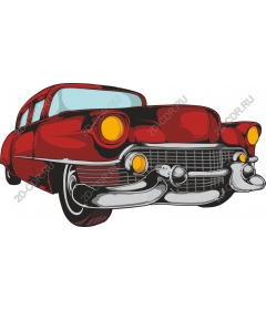  Classic red car