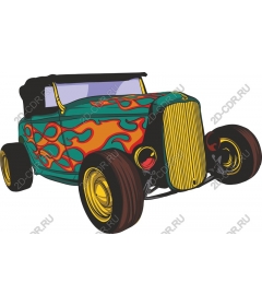 Vintage hot rod