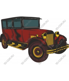 Vintage car of the 1920-ies