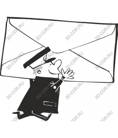  Happy mailman