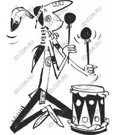  Fancy drummer