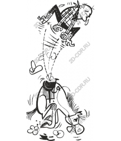  Bizarre leap of character