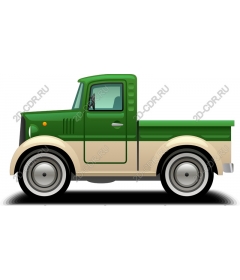 Vintage classic truck