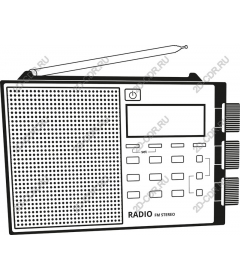  Винтажное стерео FM-радио