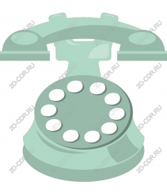 Vintage rotary phone