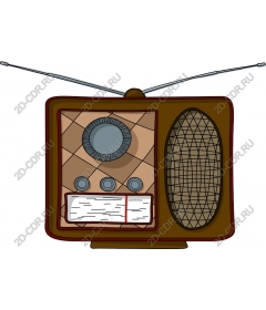Vintage retro TV
