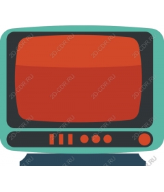 Vintage retro TV