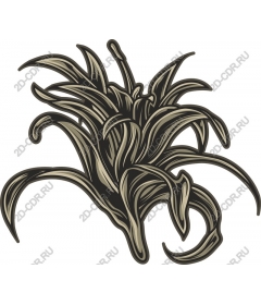  A stylized Botanical plant
