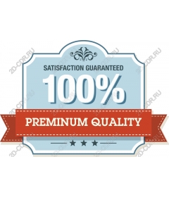 Icon "100% quality guarantee"
