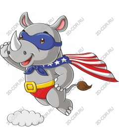 Superhero Rhino